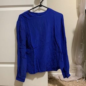Long-sleeve blouse